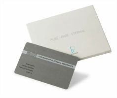 Platinum Purity Assurance Card